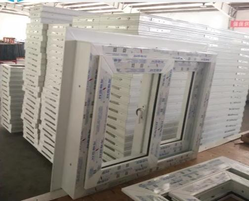 PVC Window House with Grill Design