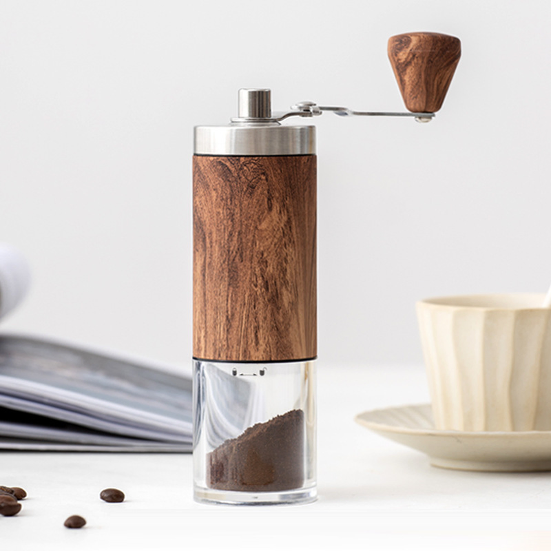 Portable Stainless Steel Manual Coffee Grinder Mini Manual Coffee Grinder Suitable for Outdoor Travel