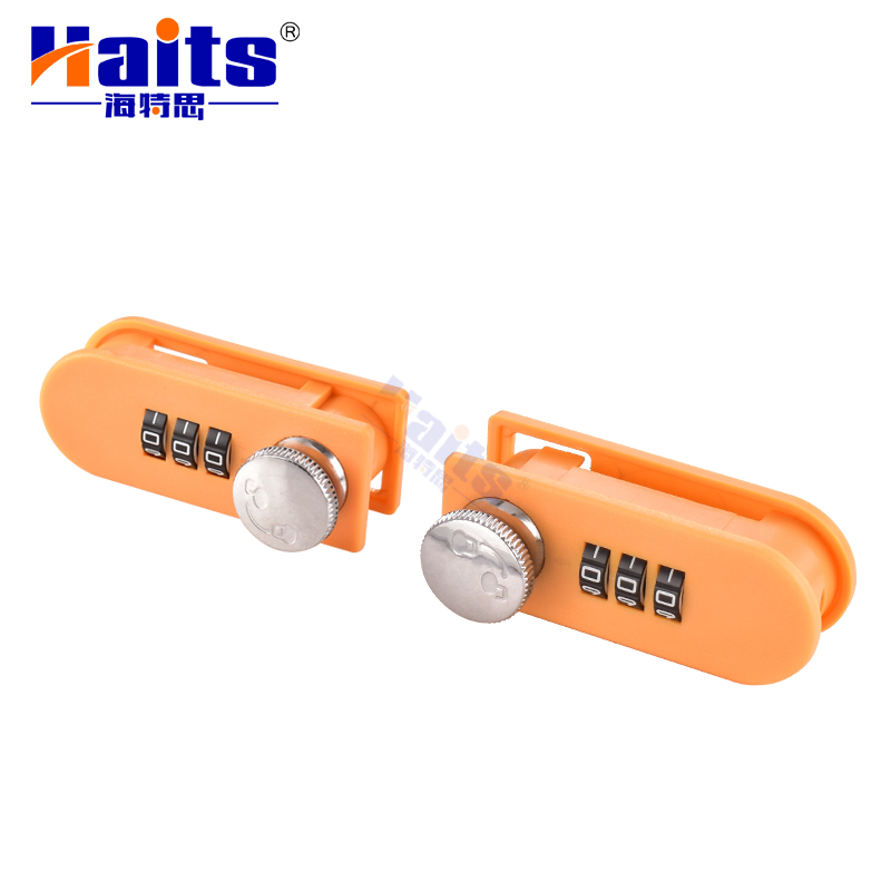 Cabinet Drawer Keyless Combination Steel Orange Color Code Lock