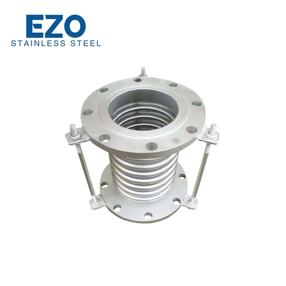 Stainless Steel High Pressure Metal Rubber Coupling Bellow Expansion Joint Double Flange Compensator Dismantling Piece for Industrial Pipeline