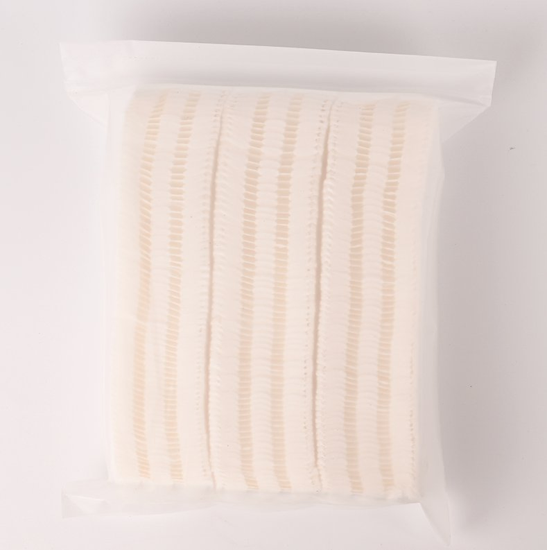 200PCS Soft Super Absorbent Dressing Highly Absorbent Zig Zag Cotton Dressing 100% Cotton Dressing Pad