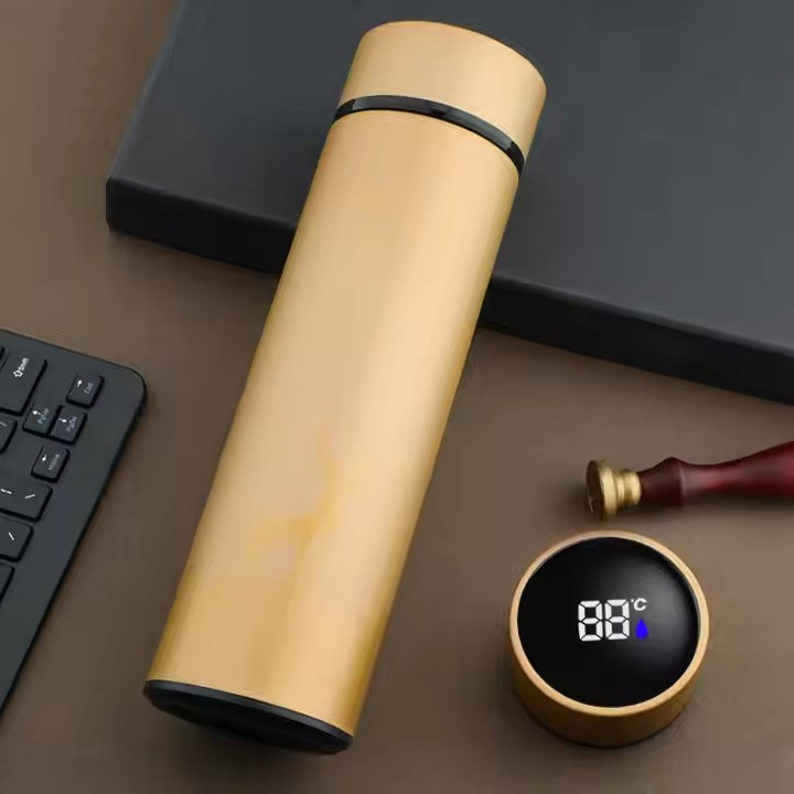 Smart Lid 500ml Drink Bottle Stainless Steel with Temperature Display