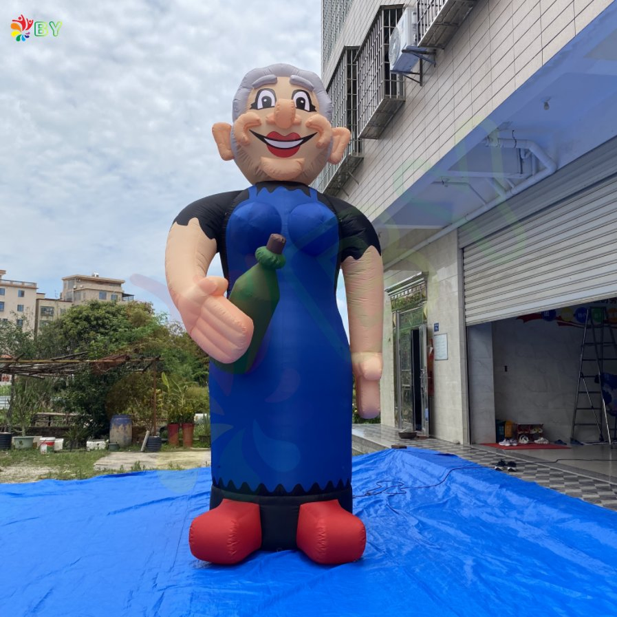 High Quality Inflatable Sarah Balloon/Durable Inflatable Holland Dolls