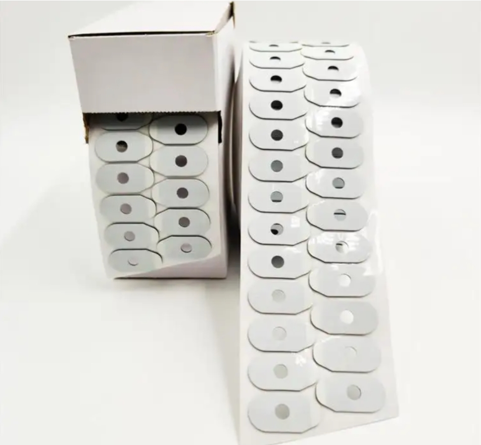 1.0mm Thick White Style Optical Glasses Processing Anti-Slip Lens Processing Lens Blocking Polishing Pads