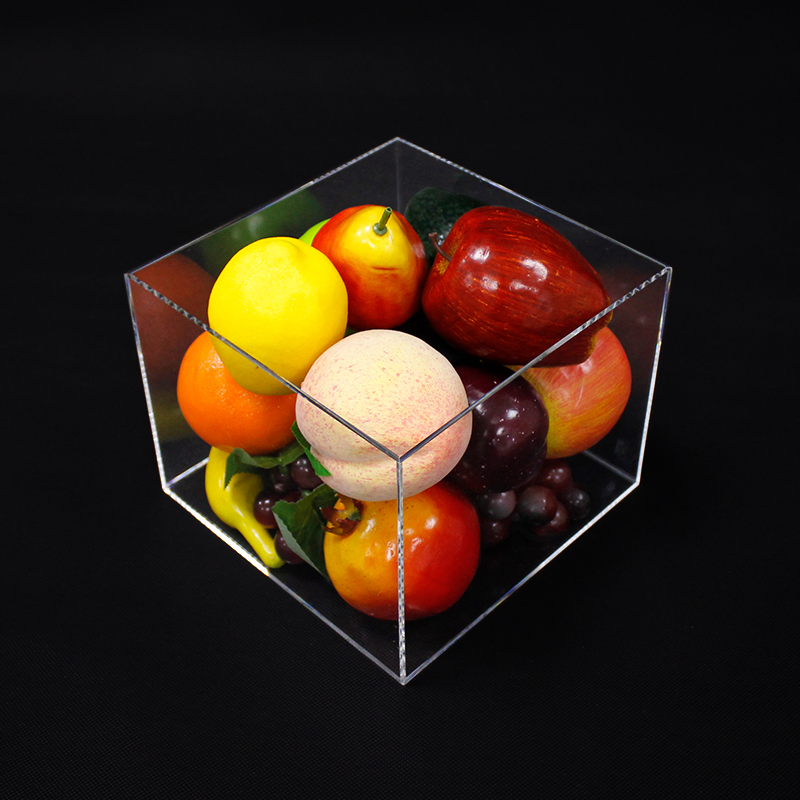 Customized Square Detachable Acrylic Models Display Storage Box