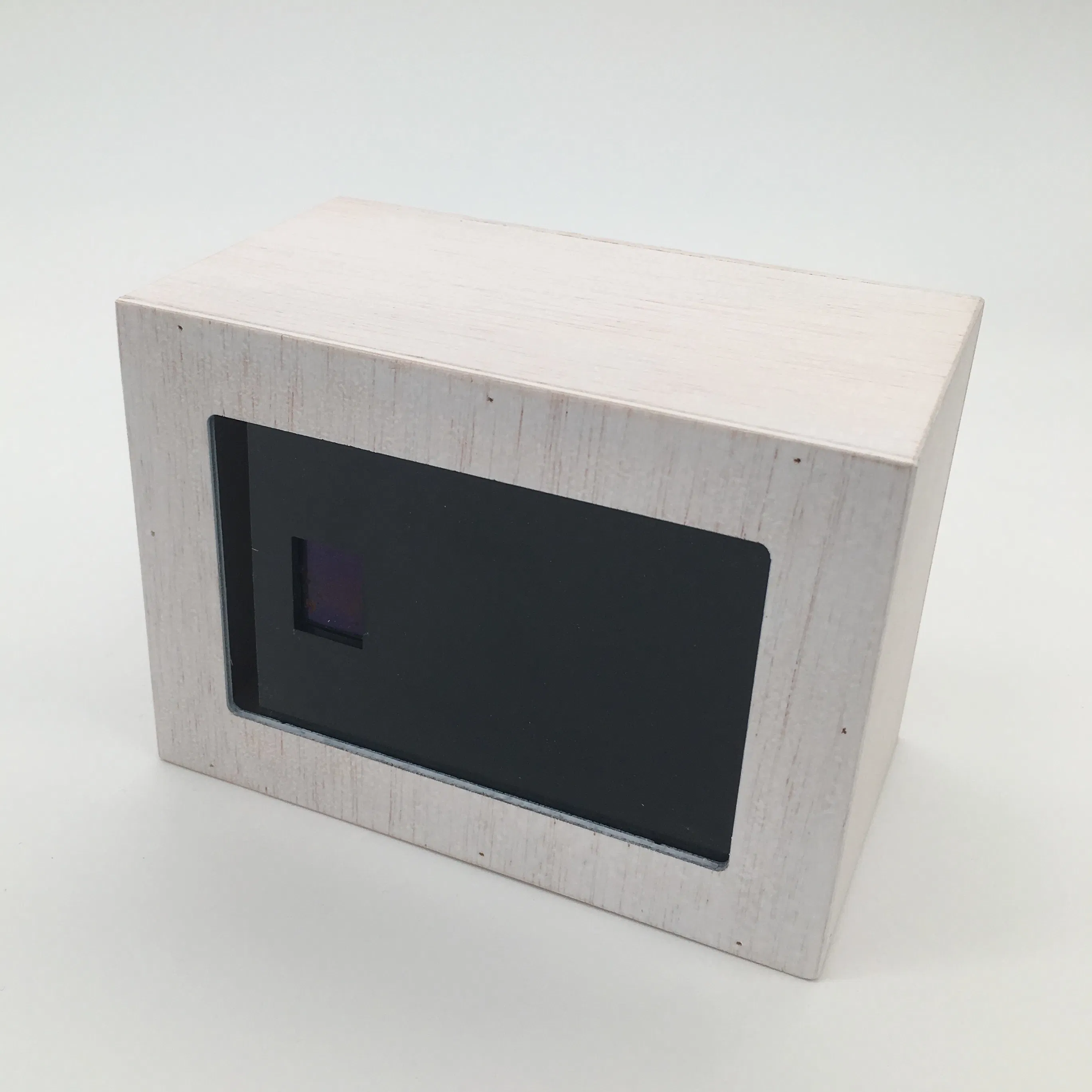 Restaurants and Coffee Shops Custom Painting Natural Pine Wood Tissue Box Ring Napkin Holder