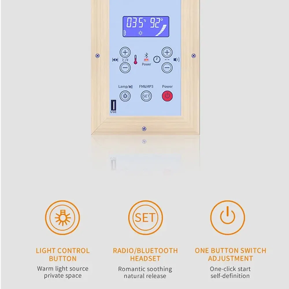 Wholesale Factory Supply Outdoor Wet Steam Body SPA Sauna Heater Electric Cabin