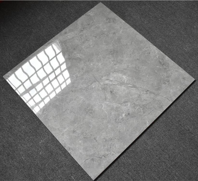 Foshan Home 600X600/800X800/600X1200mm Grey Polished Glazed Porcelain Floor Tile