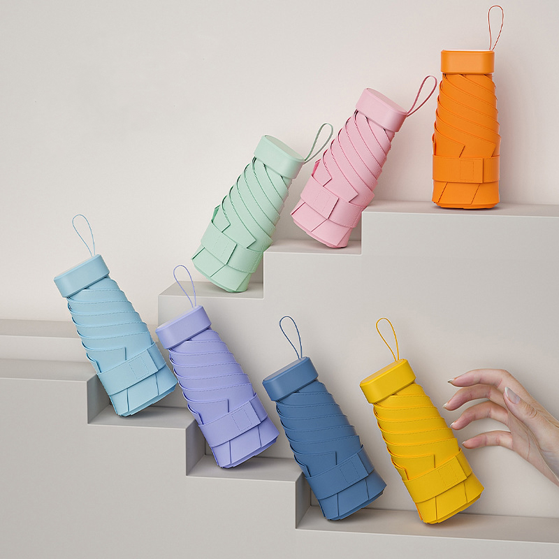 Fashion Six Fold Mini Pocket Umbrella