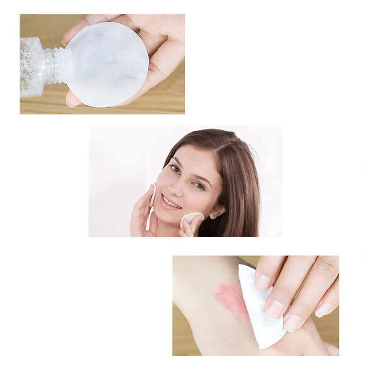 Cotton Pads Makeup Remover Pads Premium 100% Natural Cotton Cosmetic Facial Eye Square Cotton Puff Double Side Save Water Soft