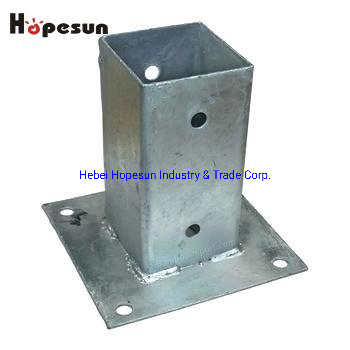 Hot DIP Galvanized Pole Anchor Plate high Zinc