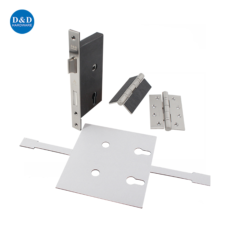 Concealed Door Hinge Protection Kits Full Gasket Fire Rated Pads