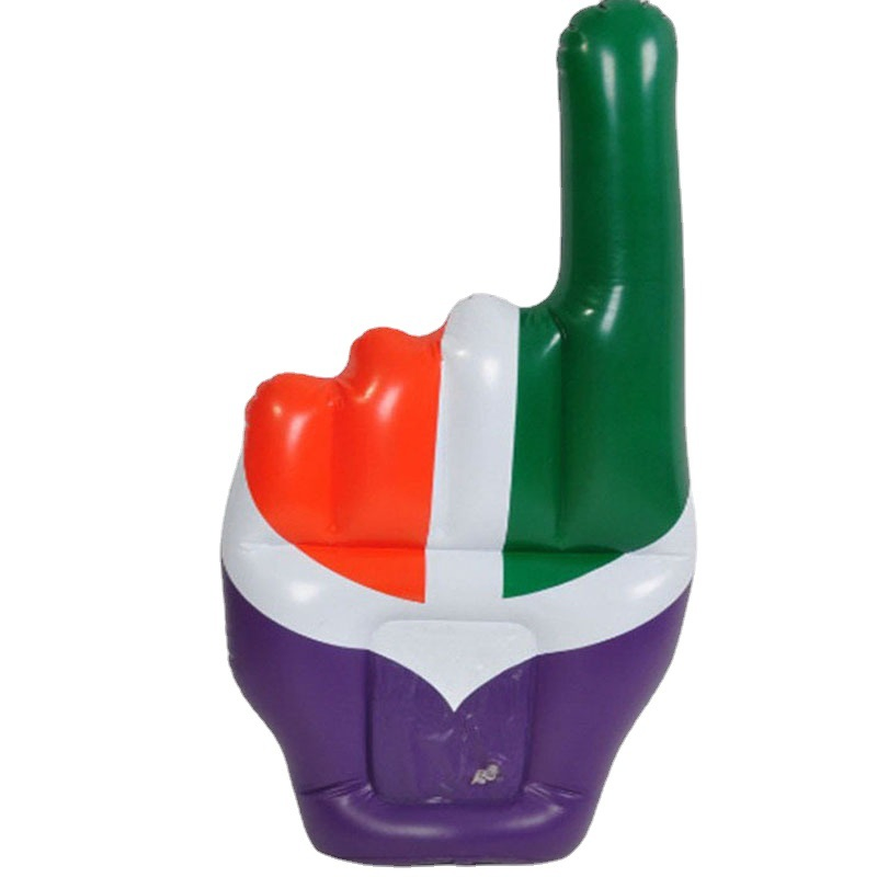 Inflatable Cheerleading Hand Prop for Sports Events and Promotions