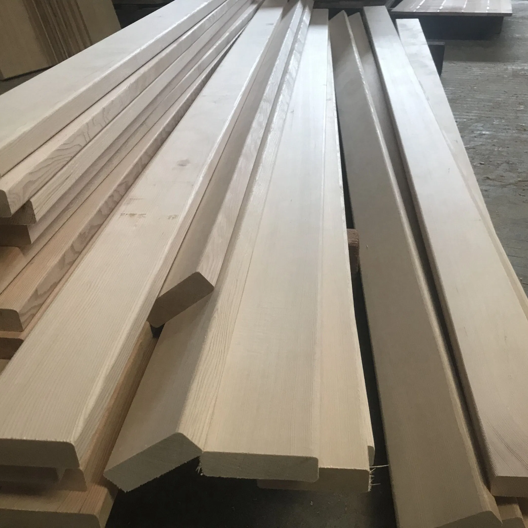 Factory Wholesale Sauna Room Solid Wood Bench and Backrest
