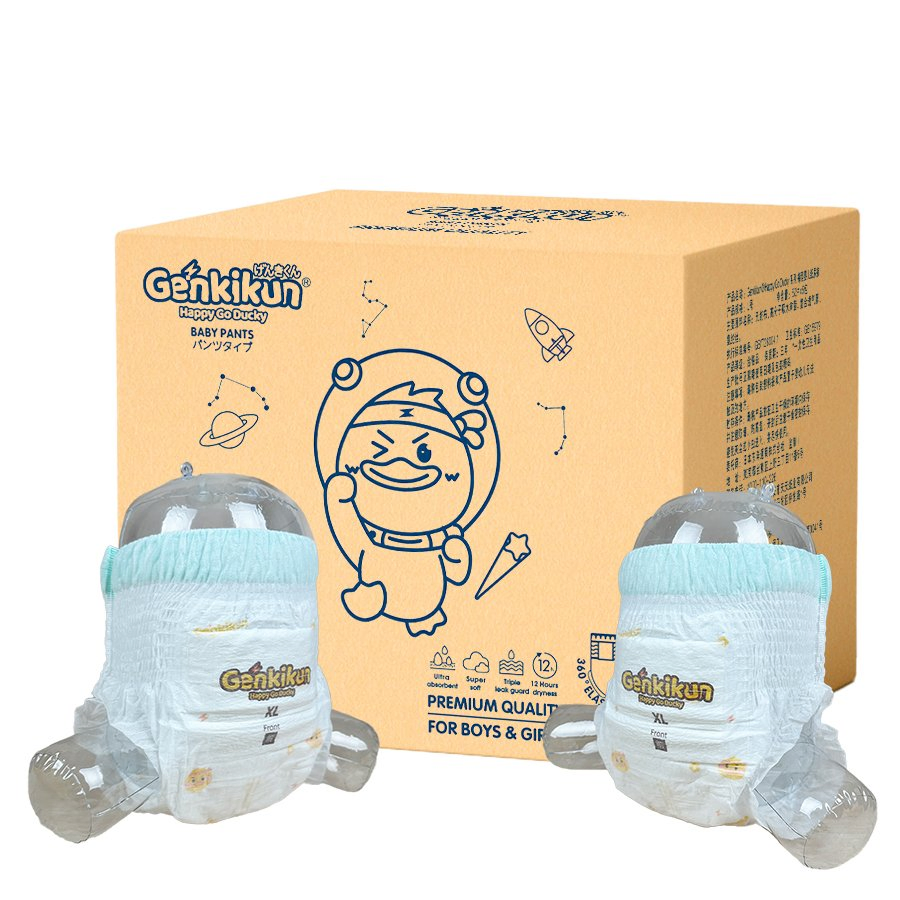 Детские подгузники Genkikun Super Absorbency, XL
