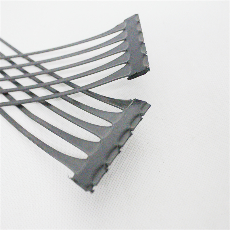 Premium Quality Uniaxial Geogrid, 80-80kn, Designed for Long-Lasting Slope Stabilization