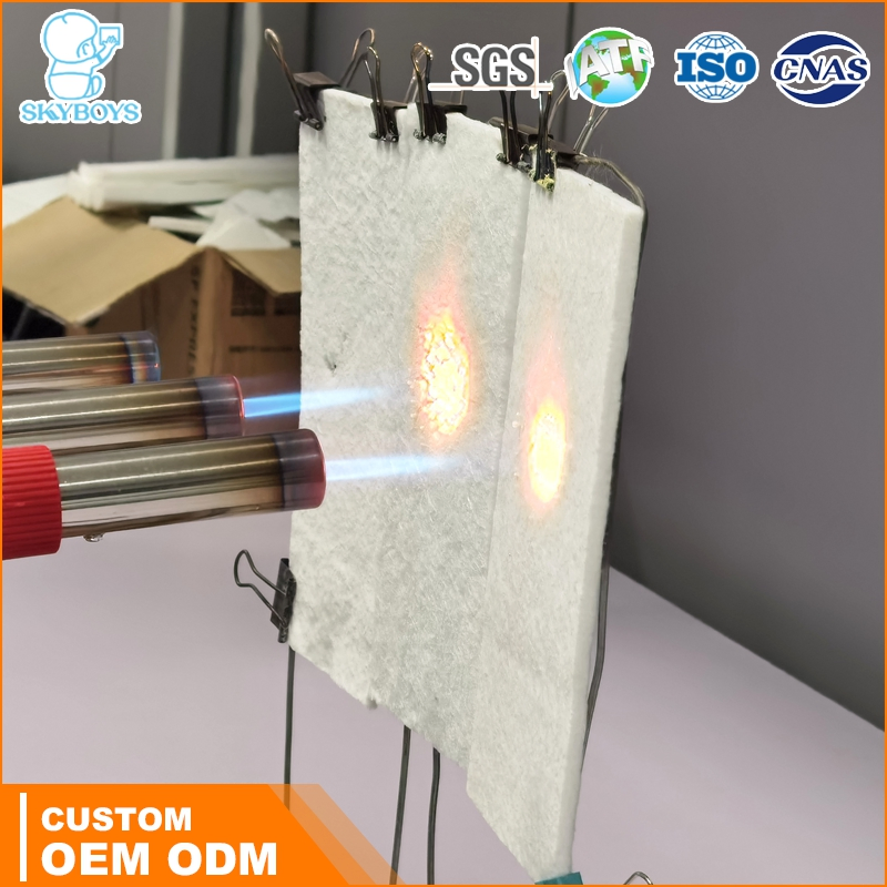 Manufactory Direct Aerogel Insulation Blanket Mat 3-20mm Ceramic Fiber Blankets Insulation Needle Blanket Customized Fire Blanket