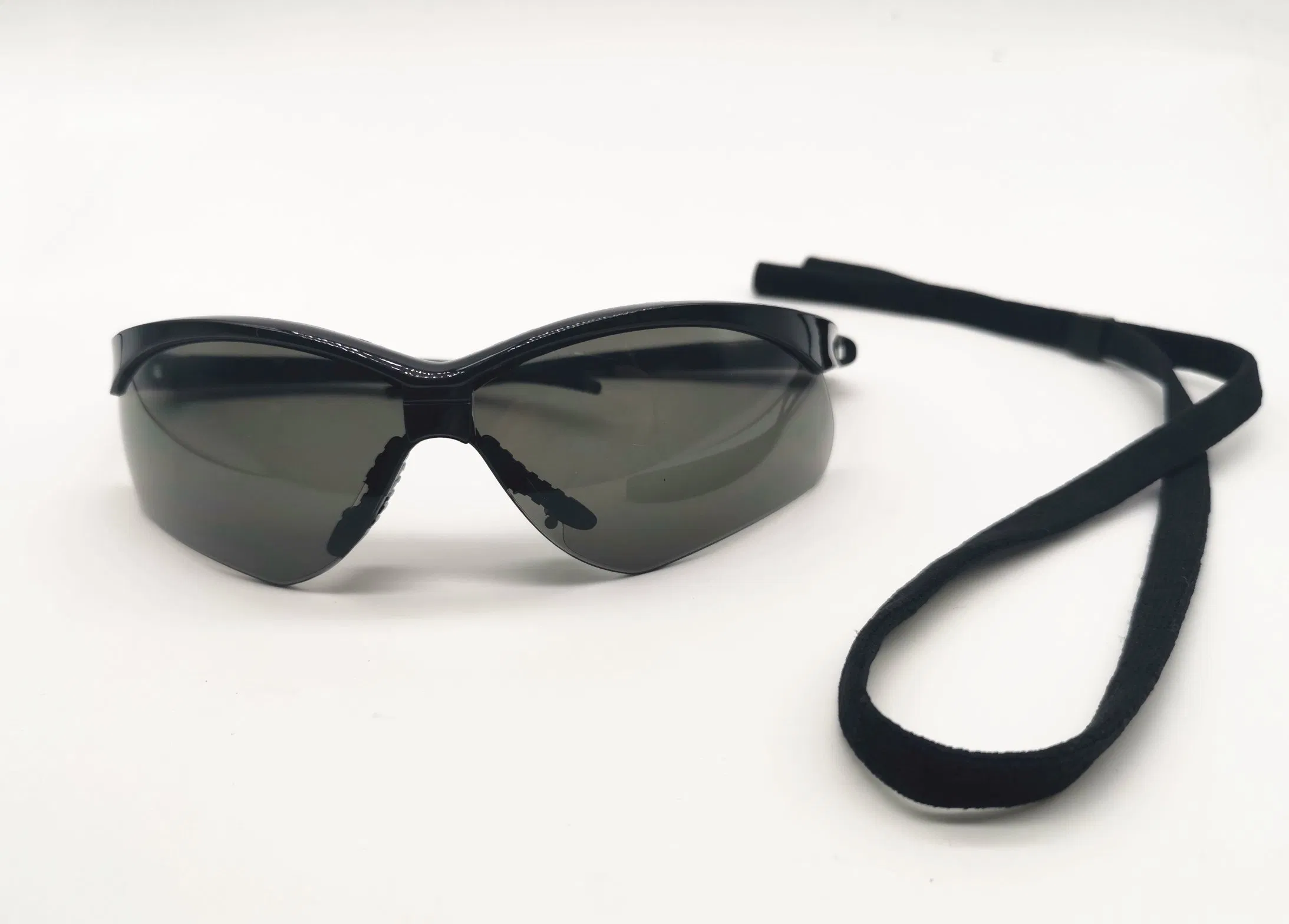 Safetree ANSI Z87.1 & CE En166 New Model Safety Spectacles with Cord Safety Glasses with Cord Safety Eyewear