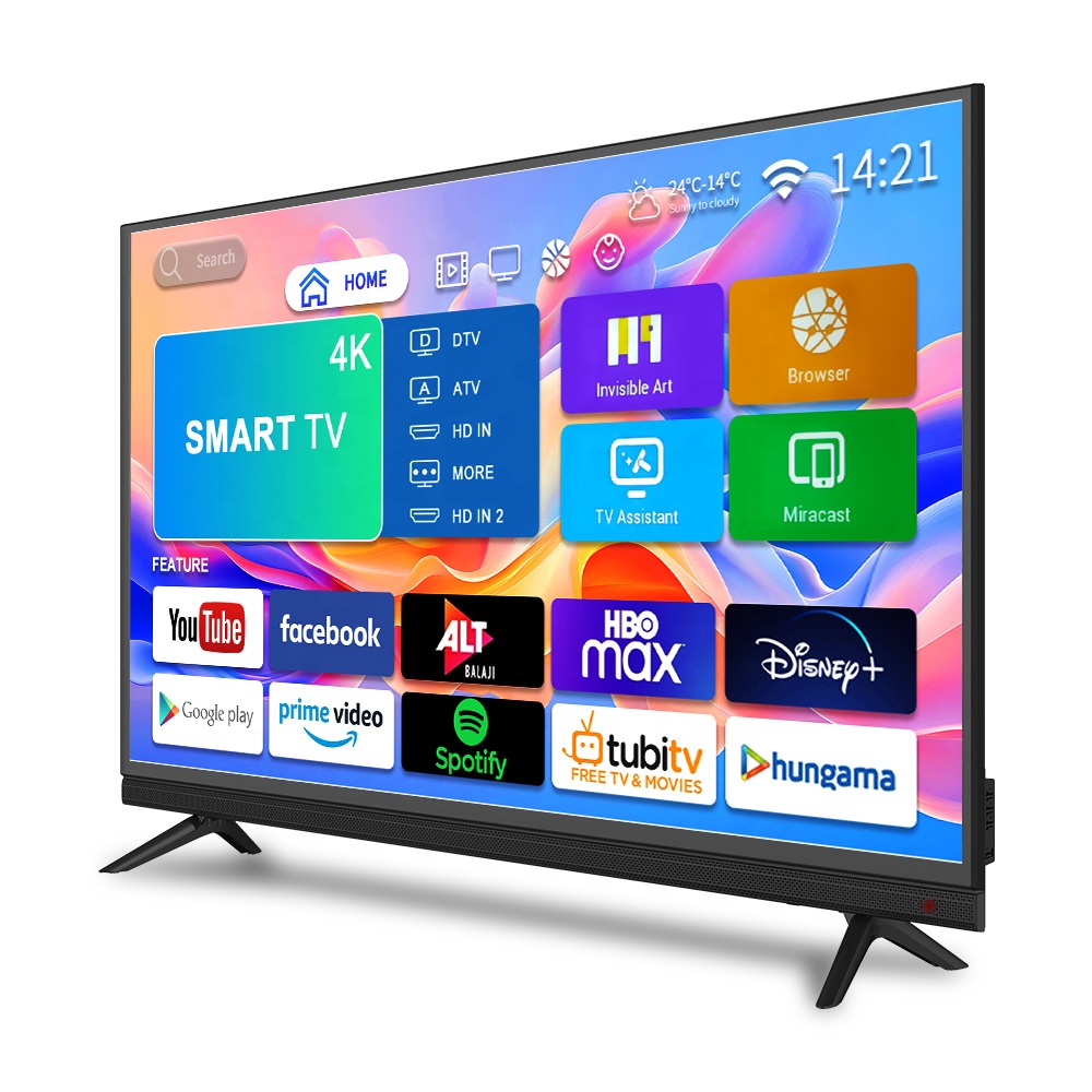 Телевизор Smart TV 32-75 дюймов 4K Android QLED WebOS для конференций