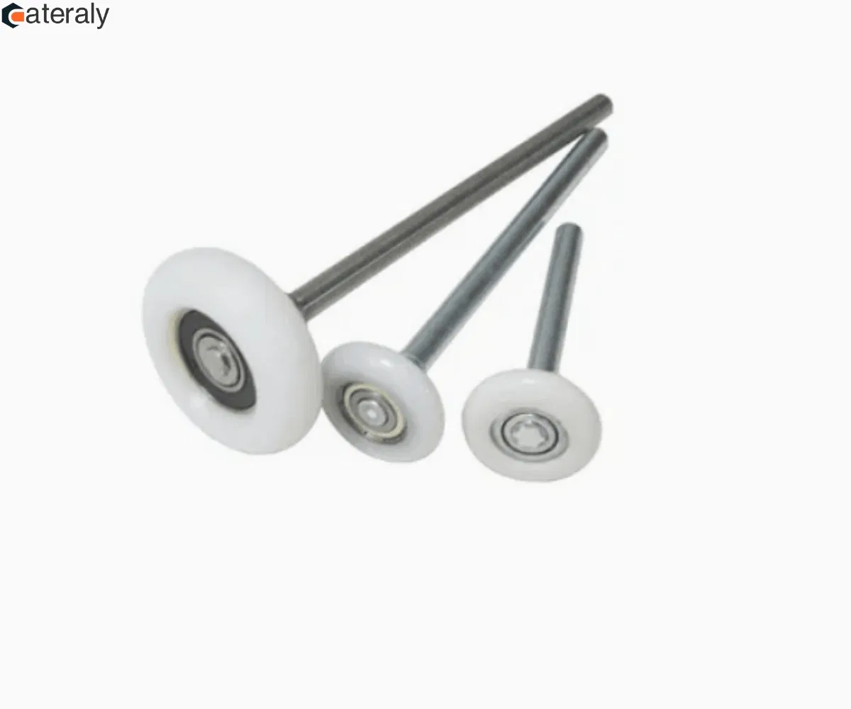 Factory Wholesale Premium Smooth-Glide Garage Door Roller Set for Easy Use 47mm 10 Pack 2'' Aluminum Garage Door Rollers Nylon Roller Wheel for Garage Door