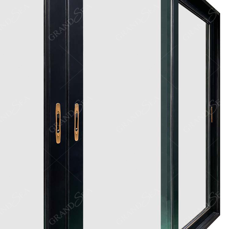 Best Sell Soundproof Interior Sliding Barn Doors Sliding Glass Doors System Large Aluminum Profile