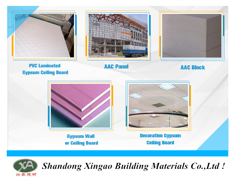 Regular Fireproof and Moisture Proof Paper Faced Gypsum Board