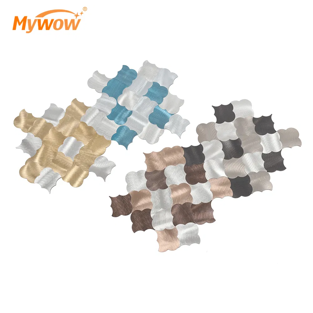 3D наклейка на стену самоклеящаяся, мозаичная плитка