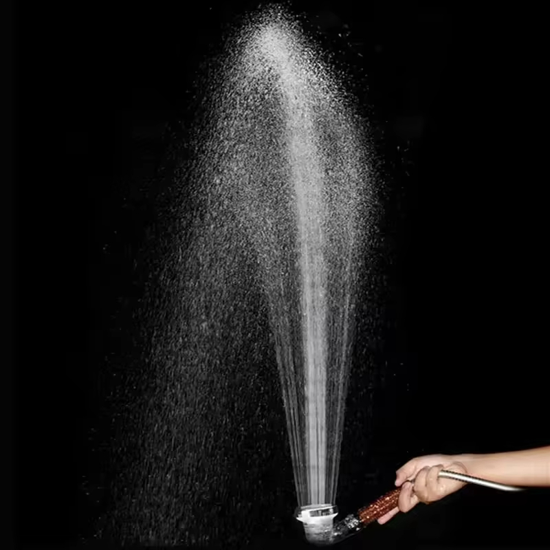 Hot 3 Features to Remove Bacteria Hand-Held High Pressure Shower Head