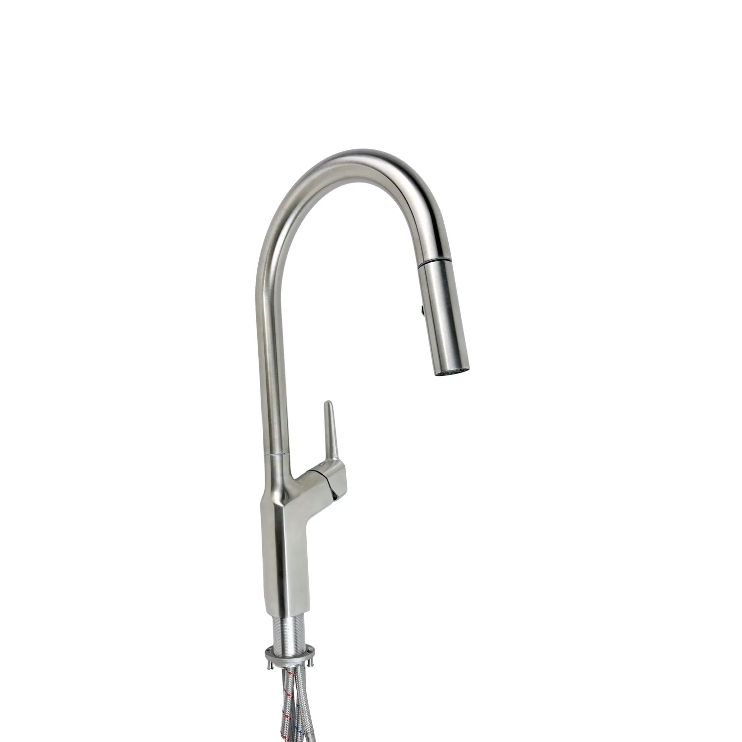 Made in China Single-Handle Stainless Steel Pull out Faucet for Bathroom Fixtures