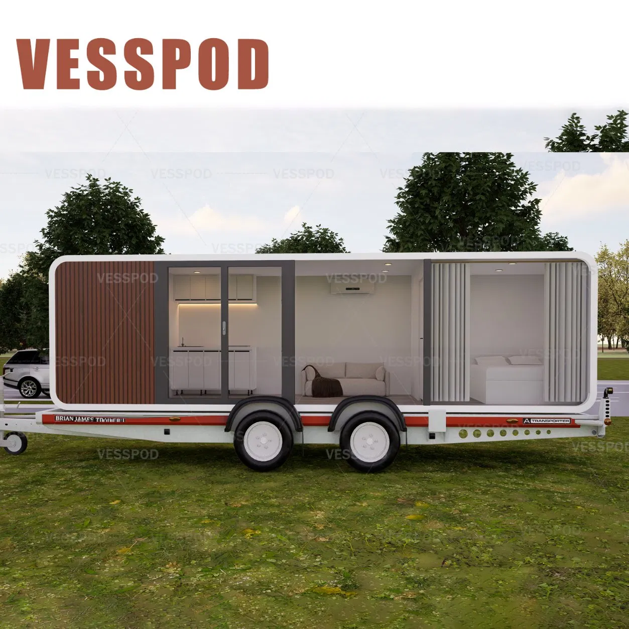 Customized Luxury Prefab Houses in Steel Comfortable Modular Container Homestay Living Apartment Homes for Outdoor