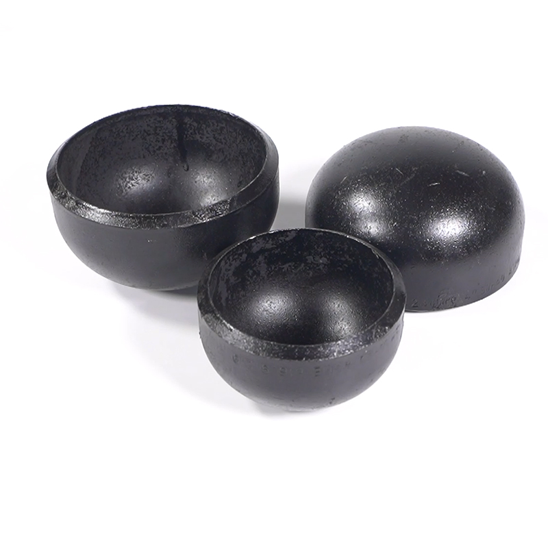 ASTM A420 Wpl6 Carbon Steel Seamless Pipe Sch80 Alloy Steel Fittings Carbon Steel Weld A234 Wpb Large Diameter Galvanized End Cap for Pipe