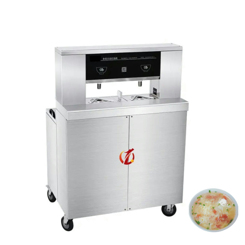 Farm Use Soup Meat-Based Cooking Equipment New Automatic Double-Head Food Processing Machinery Rice-Friendly Engine Core Meat