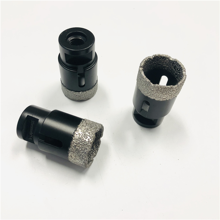 Hot Sale 35mm Vacuum Brazed Diamond Hole Saw Drill Bit Drilling Stone Tiles M14