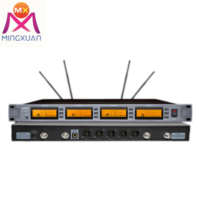 Wireless Digital Intelligent Discussion Conference System 8CH Microphone Desktop