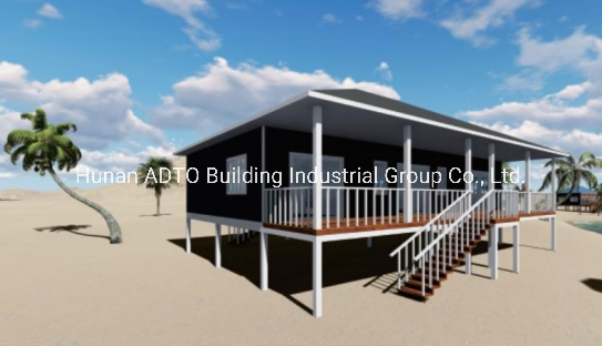Prefabricated Light Steel Office/ School/ RV Sandwich Panel House