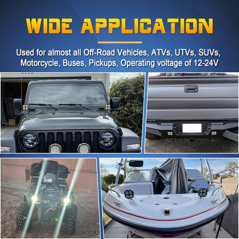 LED Spot Flood Bar Light for Cars