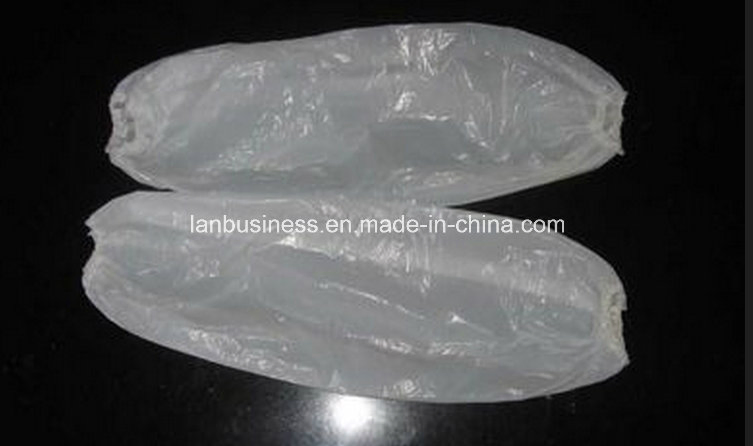 Disposable White PE Sleeve Cover