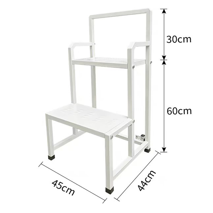 High Quality Steel Durable Mobile Ladder Customizable Warehouse Climbing Step Platform Ladder