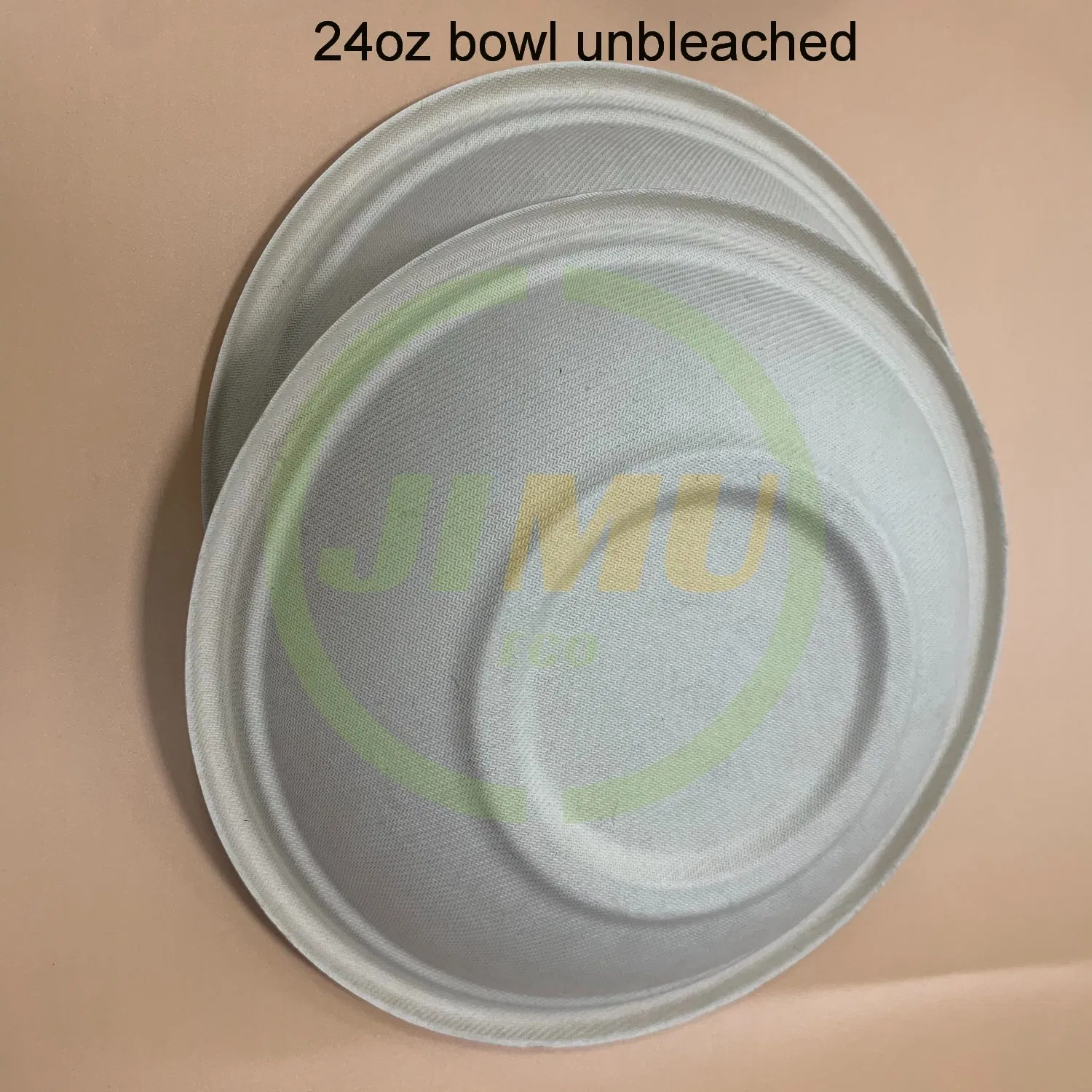 24 Oz Disposable Biodegradable Party Tableware Compostable Food Lunch Bagasse Bowl