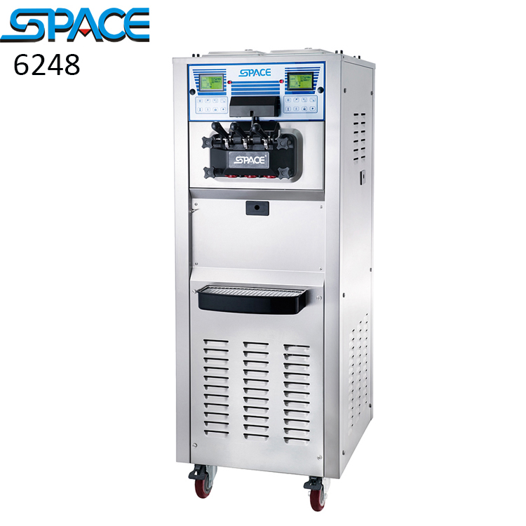 Double Systems Three Flavor Ice Cream Machine with CE ETL