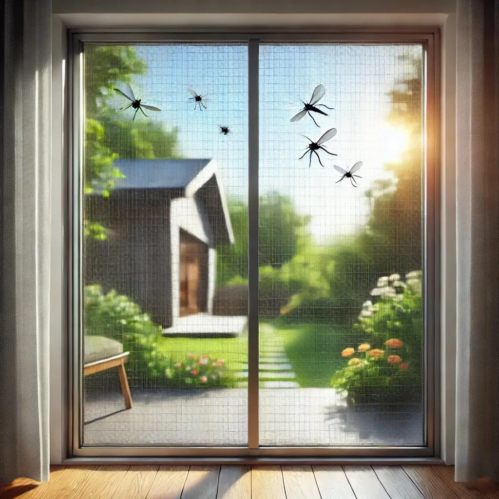 Premium Plastic-Coated Metal Window Screens for Insect Protection