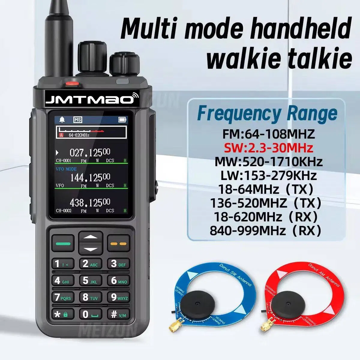 Портативная радиостанция UV-98 Plus Full Band 10W IP67