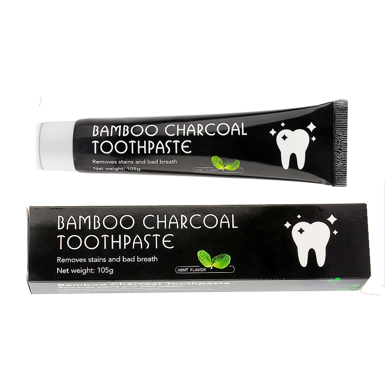 Best Natural Bamboo Activated Charcoal Teeth Whitening Toothpaste for Teeth