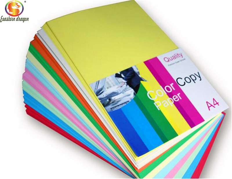 Best price A4 80g Color copy paper for printing