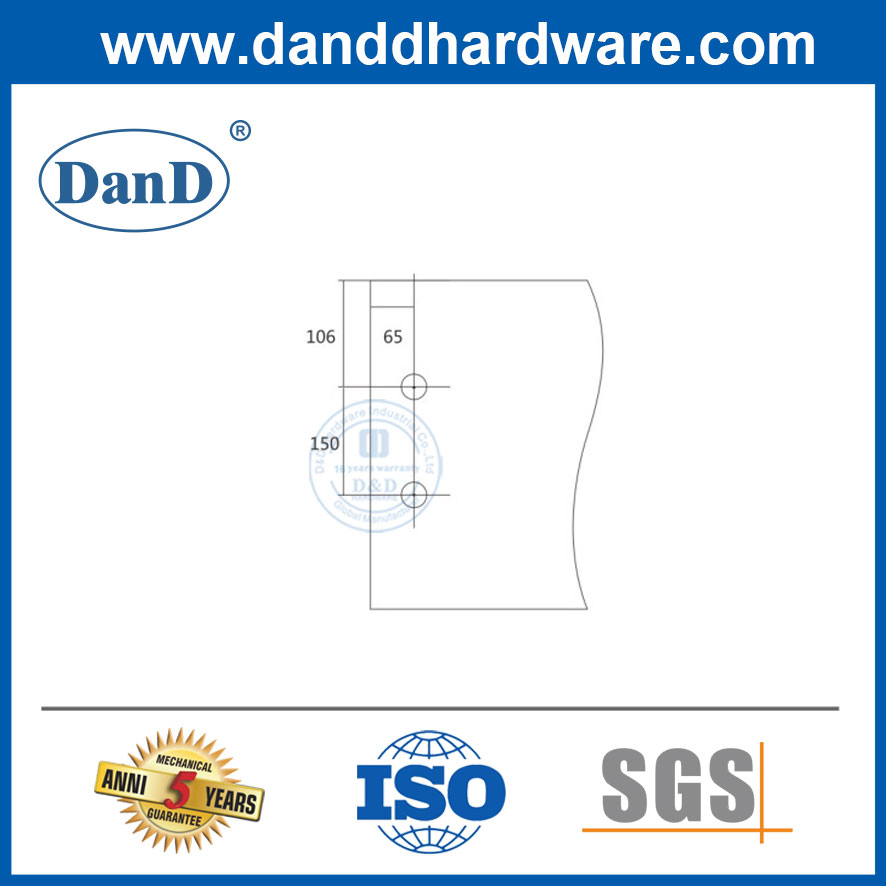 Stainless Steel Top Pivots Pole Short Glass Door Systems Hardware Pivot