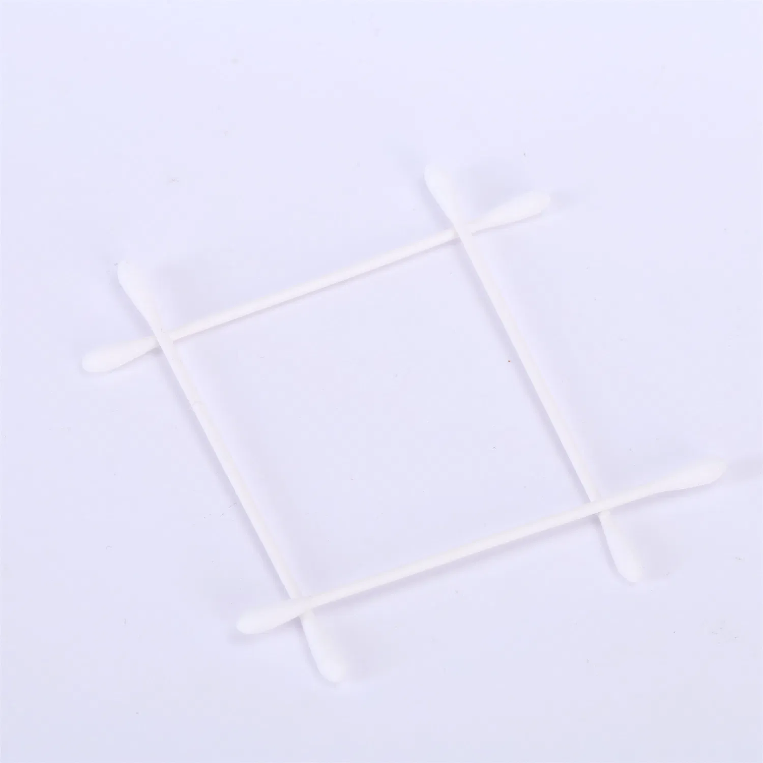 Hot Selling Double Round Head White Paper Stick Super-Thin Q Tips Cotton Buds