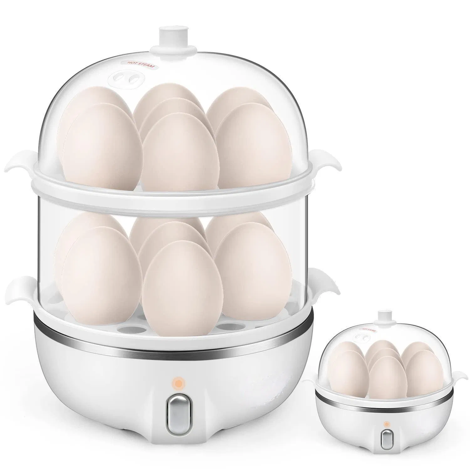 Hot Sale Omelets Poached 14-Capacity Hard Boiled Egg Maker Poacher Cooker Boiler