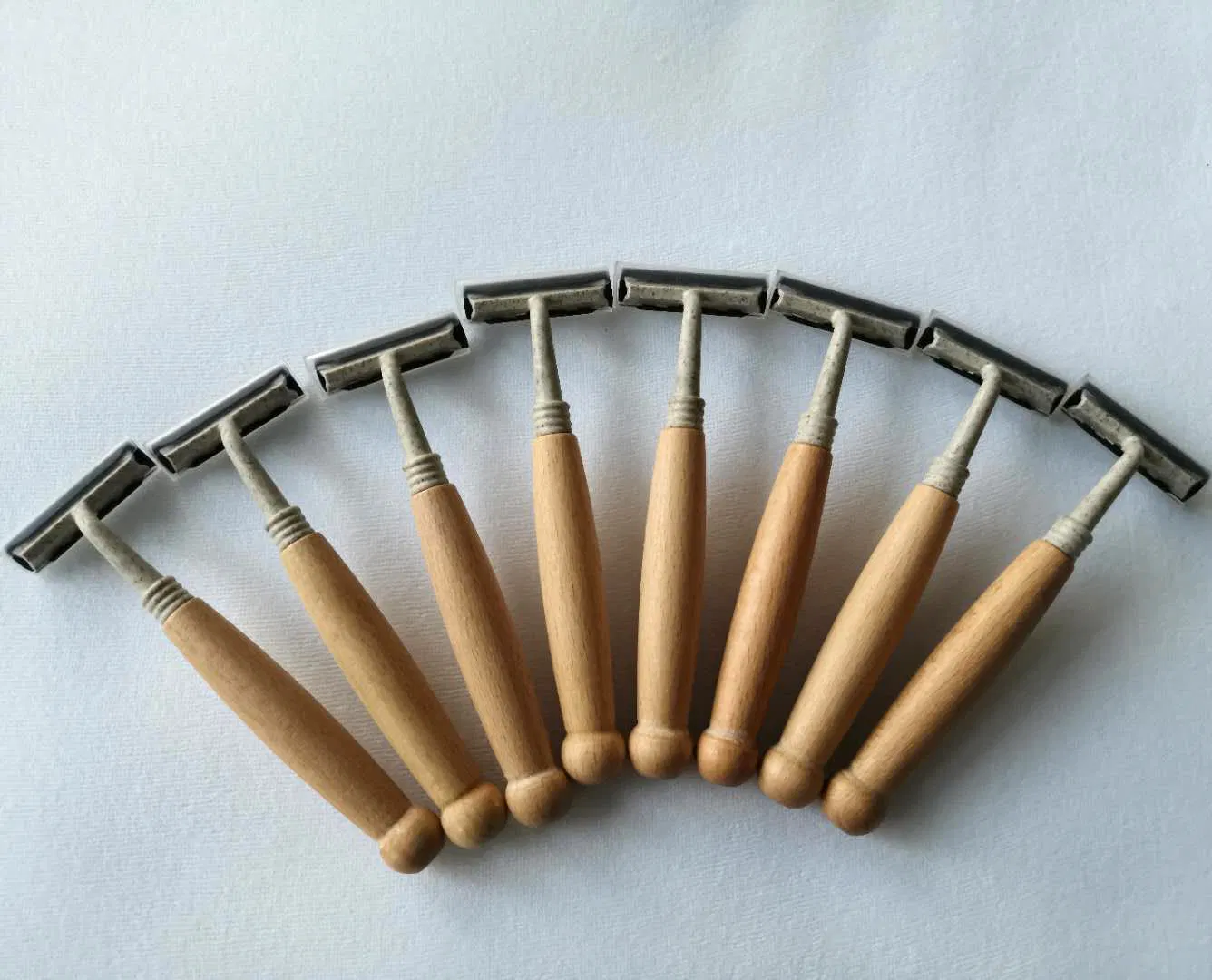 OEM BPA Free Wooden Bamboo Shaving Razor
