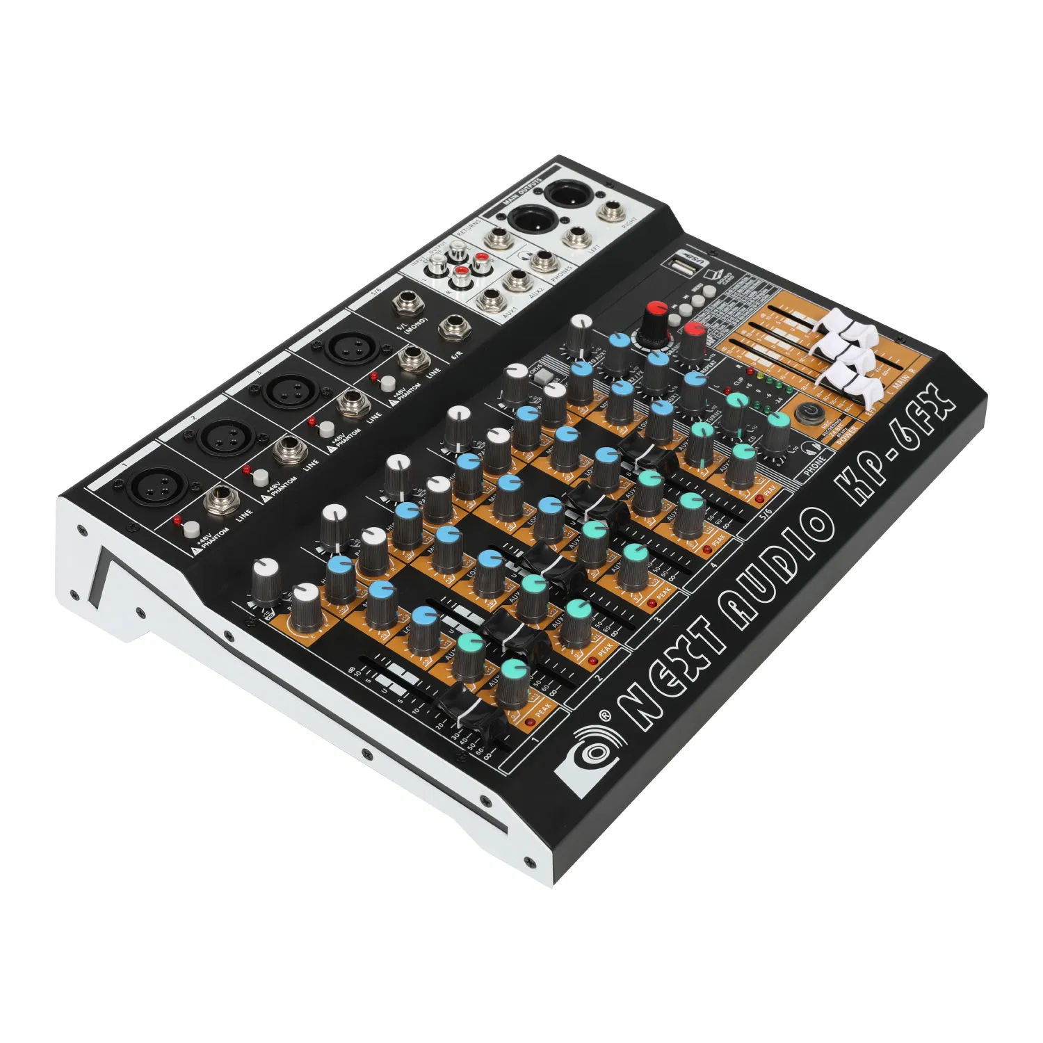 Professional 8/12/16 Channel Sound Mixer Power Amplifier Mixer for Wholesales