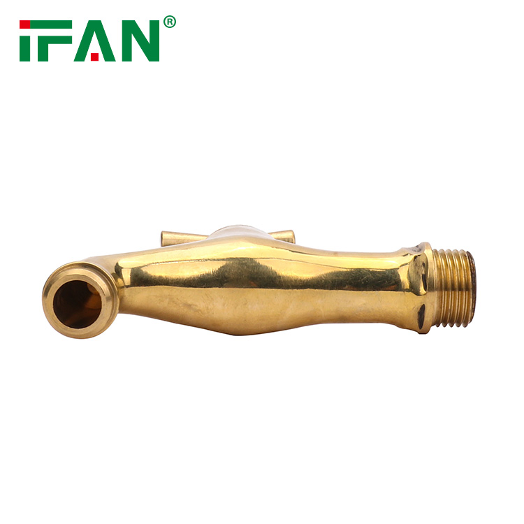 Смеситель садовый полированный латунный 1/2" IFAN